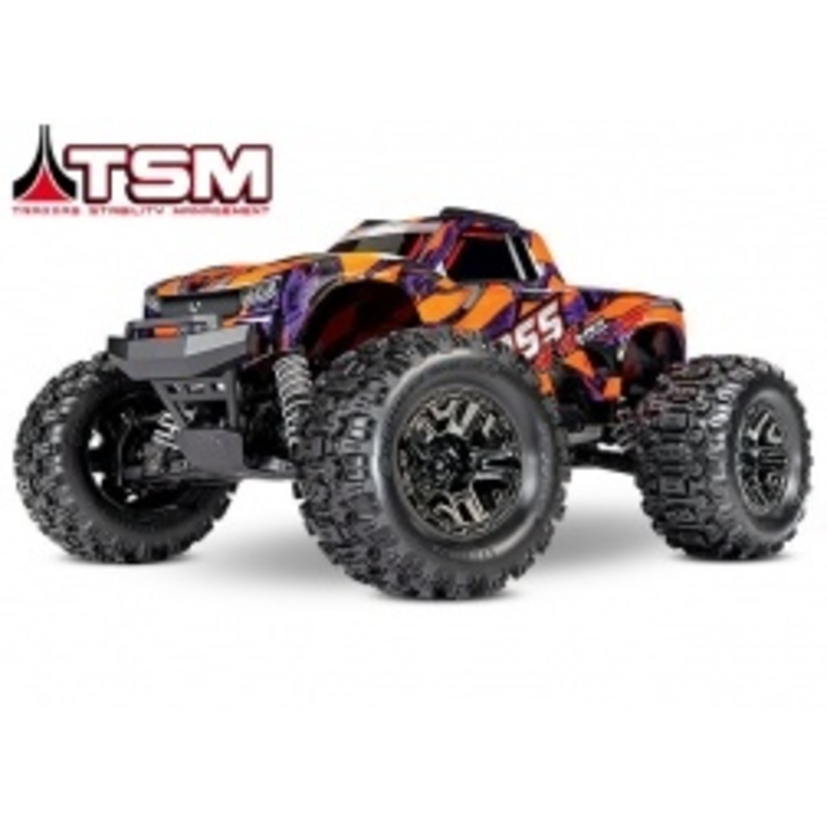 Traxxas 9011 Body, Hoss® 4X4 (clear, requires painting)/ window, grille, lights decal sheet