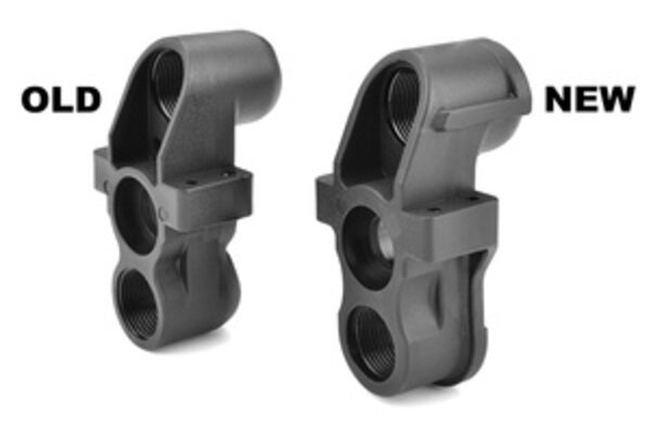 Corally (Team Corally) C-00180-009-1  Steering Block w/ Ball Cups (1) Front - Composite Fits: Python, Shogun, Radix4, Radix6, Muraco