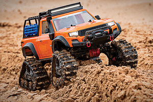 Traxxas 82034-4-ORNG TRX-4® with Deep-Terrain Traxx®:  4WD Electric Truck with TQ™ 2.4GHz Radio System