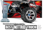 Traxxas 53097-3-SLVR Revo® 3.3:  1/10 Scale 4WD Nitro-Powered Monster Truck (with Telemetry Sensors) with TQi™ 2.4GHz Radio System, Traxxas Link™ Wireless Module, and Traxxas Stability Management (TSM)®