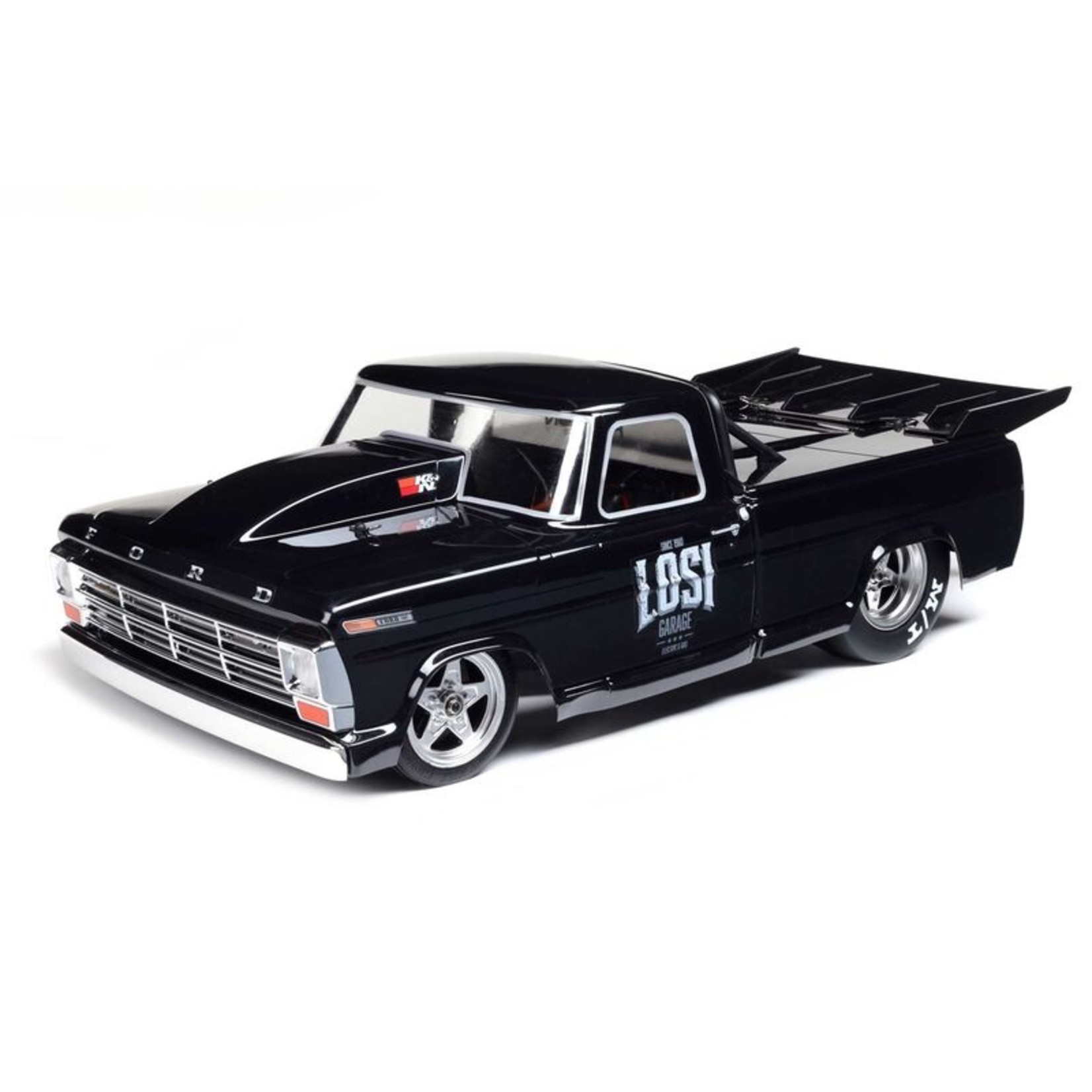 LOSI LOS03045T2 1/10 '68 Ford F100 22S 2WD No Prep Drag Truck Brushless RTR, Losi