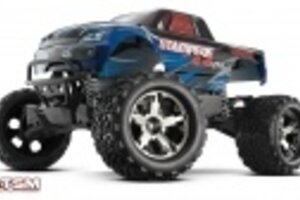 Traxxas 67086-4-BLUE Stampede® 4X4 VXL: 1/10 Scale Monster Truck with TQi™ Traxxas Link™ Enabled 2.4GHz Radio System & Traxxas Stability Management (TSM)®