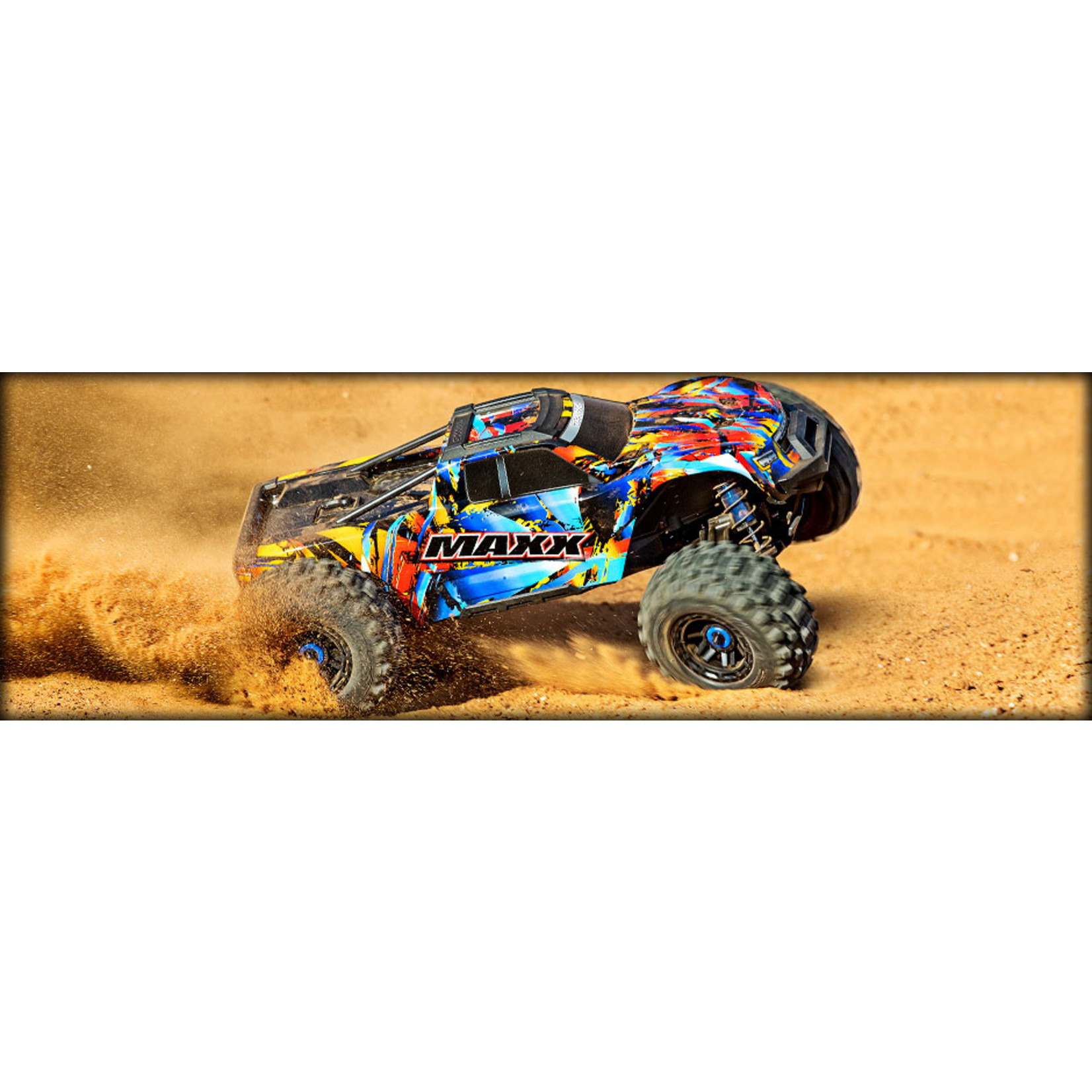 Traxxas 89086-4-YLW Maxx®: 1/10 Scale 4WD Brushless Electric Monster Truck with TQi™ Traxxas Link™