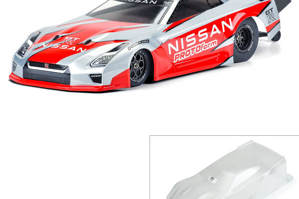 PROTOform 1585-00 1/10 Nissan GT-R R35 Clear Body: Losi 22S Drag Car
