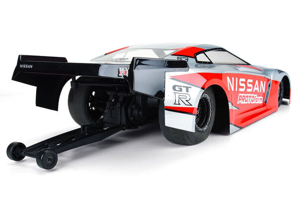 PROTOform 1585-00 1/10 Nissan GT-R R35 Clear Body: Losi 22S Drag Car