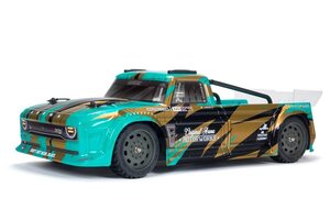ARRMA ARA4215V3T2  1/8 INFRACTION 4WD MEGA Resto-Mod Truck RTR, Teal/Bronze