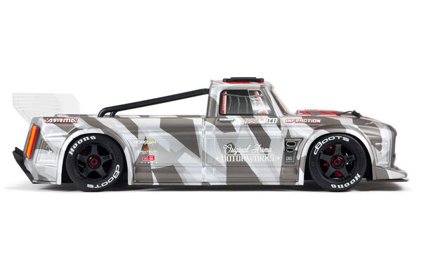 ARRMA ARA7615V2T2  1/7 INFRACTION 6S BLX V2 All-Road Truck RTR, Silver