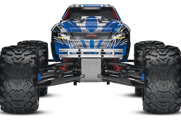 Traxxas 49077-3-BLUE T-Maxx® 3.3:  1/10 Scale Nitro-Powered 4WD Maxx® Monster Truck with TQi™ 2.4GHz Radio System, Traxxas Link™ Wireless Module, and Traxxas Stability Management (TSM)®
