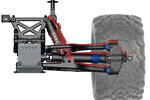 Traxxas 49077-3-BLUE T-Maxx® 3.3:  1/10 Scale Nitro-Powered 4WD Maxx® Monster Truck with TQi™ 2.4GHz Radio System, Traxxas Link™ Wireless Module, and Traxxas Stability Management (TSM)®