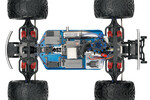 Traxxas 49077-3-BLUE T-Maxx® 3.3:  1/10 Scale Nitro-Powered 4WD Maxx® Monster Truck with TQi™ 2.4GHz Radio System, Traxxas Link™ Wireless Module, and Traxxas Stability Management (TSM)®