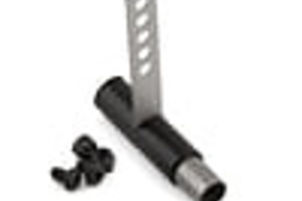 Yeah Racing YEAYA-0466  Yeah Racing 1/10 Stainless Steel Exhaust Pipe