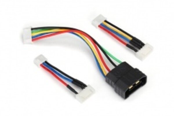 Traxxas 2938X Adapter, Traxxas® iD® LiPo battery (adapts Traxxas iD batteries to separate balance ports)