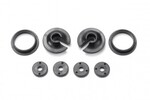 Traxxas 3768  Spring retainers, upper & lower (2)/ piston head set (2-hole (2)/ 3-hole (2))