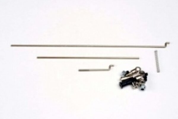 Traxxas 5168 Slide carb linkage set (throttle link, brake link, and hardware)