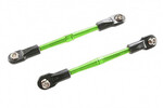 Traxxas 3139G Turnbuckles, aluminum (green-anodized), toe links, 59mm (2) (assembled w/ rod ends & hollow balls) (requires 5mm aluminum wrench #5477) Traxxas 3139G Turnbuckles, aluminum (green-anodized), toe links, 59mm (2) (assembled w/ rod ends & hollow balls) (requires 5mm aluminum wrench #5477)