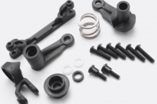 Traxxas 4945 Steering bellcranks/ servo saver/ servo saver spring/ servo spring retainer (requires 5x11mm BB (2))