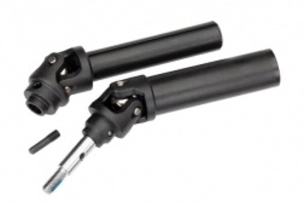 Traxxas 6851A Driveshaft assembly, front, extreme heavy duty (1) (left or right) (fully assembled, ready to install)/ screw pin (1)