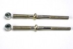 Traxxas 1937 Turnbuckles (54mm) (2)/ 3x6x4mm aluminum spacers (rear camber links)