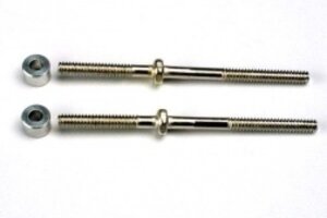Traxxas 1937 Turnbuckles (54mm) (2)/ 3x6x4mm aluminum spacers (rear camber links)