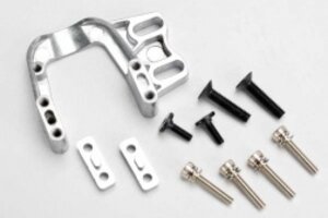 Traxxas 5560 Engine mount/ engine mount spacers (2)/ 3x15 CS with washers (4)/ 4x18 BCS (2)/ flat-head engine mount screws 3x10 (2)