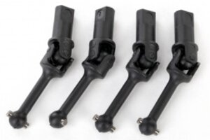 Traxxas 7550 Driveshaft assembly, front & rear (4)