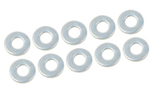 Corally (Team Corally) COR00180-190   Shock Washer - 2.5x6x0.5mm - Steel - 10 pcs: Dementor,