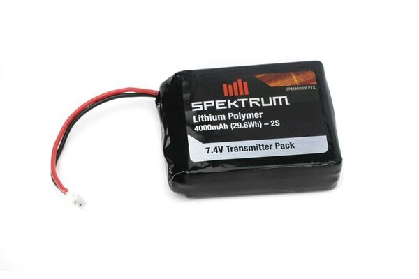 SPM SPMB4000LPTX  4000mAh LiPo Transmitter Battery: DX8, DX9