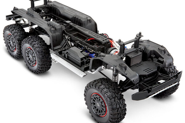 Traxxas 88096-4-BLK TRX-6® Scale and Trail® Crawler with Mercedes-Benz® G 63® AMG Body:  6X6 Electric Trail Truck with TQi™ Traxxas Link™ Enabled 2.4GHz Radio System