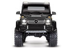 Traxxas 88096-4-BLK TRX-6® Scale and Trail® Crawler with Mercedes-Benz® G 63® AMG Body:  6X6 Electric Trail Truck with TQi™ Traxxas Link™ Enabled 2.4GHz Radio System