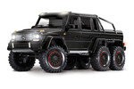 Traxxas 88096-4-BLK TRX-6® Scale and Trail® Crawler with Mercedes-Benz® G 63® AMG Body:  6X6 Electric Trail Truck with TQi™ Traxxas Link™ Enabled 2.4GHz Radio System