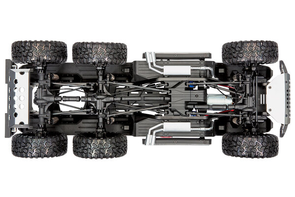Traxxas 88096-4-BLK TRX-6® Scale and Trail® Crawler with Mercedes-Benz® G 63® AMG Body:  6X6 Electric Trail Truck with TQi™ Traxxas Link™ Enabled 2.4GHz Radio System
