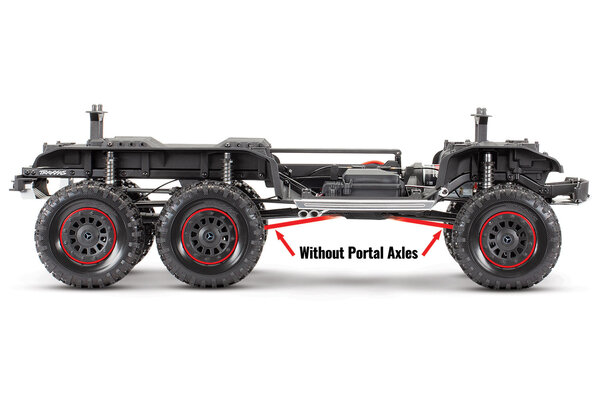Traxxas 88096-4-BLK TRX-6® Scale and Trail® Crawler with Mercedes-Benz® G 63® AMG Body:  6X6 Electric Trail Truck with TQi™ Traxxas Link™ Enabled 2.4GHz Radio System