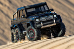 Traxxas 88096-4-BLK TRX-6® Scale and Trail® Crawler with Mercedes-Benz® G 63® AMG Body:  6X6 Electric Trail Truck with TQi™ Traxxas Link™ Enabled 2.4GHz Radio System
