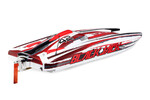 ProBoat PRB08043T2 Blackjack 42" 8S Brushless Catamaran RTR: White/Red