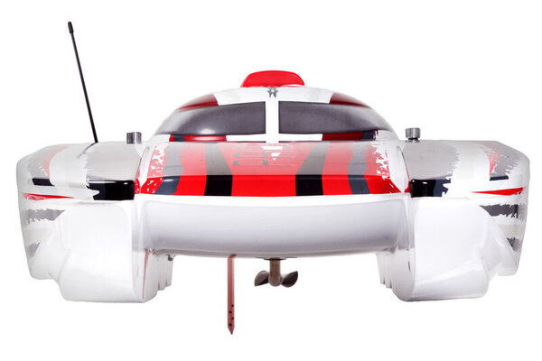 ProBoat PRB08043T2 Blackjack 42" 8S Brushless Catamaran RTR: White/Red