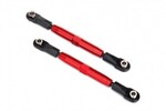 Traxxas 3643R Camber links, front (TUBES red-anodized, 7075-T6 aluminum, stronger than titanium) 83mm Traxxas 3643R Camber links, front (TUBES red-anodized, 7075-T6 aluminum, stronger than titanium) 83mm