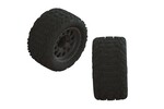ARRMA ARA550091  1/10 dBoots Katar MT Pre-Mounted Tire 14mm Hex