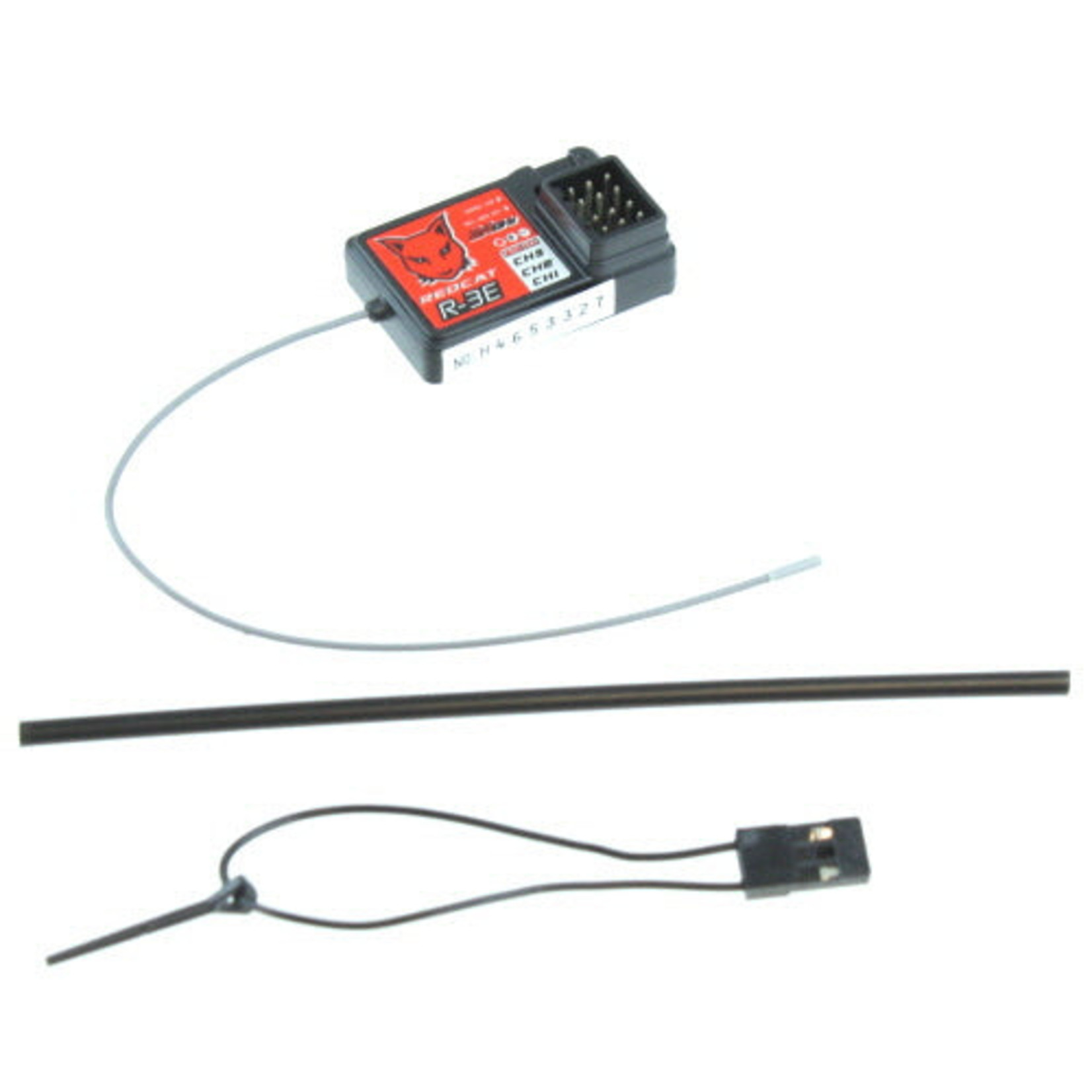 Redcat Racing 28480  Receiver (Flysky FS-A3) (Compatible with RCR-2CENR radio)
