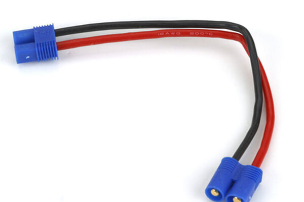 Eflite EFLAEC311  EC3 Extension Lead with 6" Wire, 16AWG