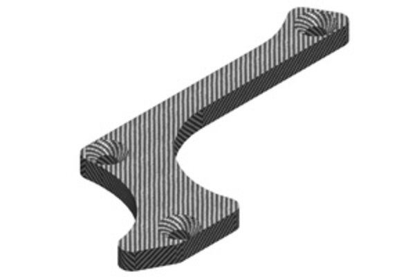 Corally (Team Corally) COR00180-232  Team Corally - Suspension Arm Stiffener - A - Lower Front