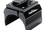 Powerhobby PHBPHF10FANBLACK  Aluminum Motor Heatsink Cooling Fan 1/10 540 / 550 Size Motor Black