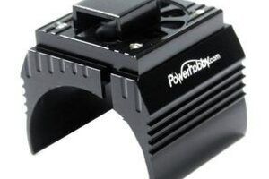 Powerhobby PHBPHF10FANBLACK    Aluminum Motor Heatsink Cooling Fan 1/10 540 / 550