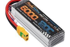 Powerhobby PHHV3S6000MAH120CXT90 3s 11.4V 6000mah 120c Graphne + HV Lipo Battery w XT90 Plug