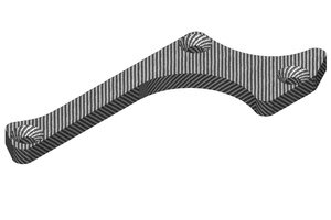 Corally (Team Corally) COR00180-233  Team Corally - Suspension Arm Stiffener - A - Lower Front -