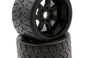 Powerhobby PHT5102 Powerhobby   1/8 Gripper 54/100 Belted Mounted Tires 17mm Black