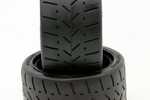 Powerhobby PHT5102 Powerhobby   1/8 Gripper 54/100 Belted Mounted Tires 17mm Black
