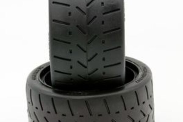 Powerhobby PHT5102 Powerhobby   1/8 Gripper 54/100 Belted Mounted Tires 17mm Black