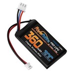 Power Hobby PHB2S36030CSCX24  360mAh 2S 30C LiPo Battery: Axial SCX24