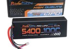 Powerhobby PHB3S5400MAH100CEC5HC  3S 11.1V 5400MAH 100C W/ EC5 Hard Case