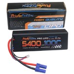 Power Hobby PHB3S5400MAH100CEC5HC  3S 11.1V 5400MAH 100C W/ EC5 Hard Case